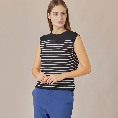 ＜MACKINTOSH LONDON (Women)＞ホールガーメントボーダープルオーバー