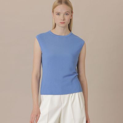 Mackintosh 【SALE】MACKINTOSH LONDON (Women)/マッキントッシュ ロンドン【eclat5月号掲載】【婦人画報4月号掲載】ガーターホールガーメントニットプルオーバー 25ブルー トップス【三越伊勢丹/公式】