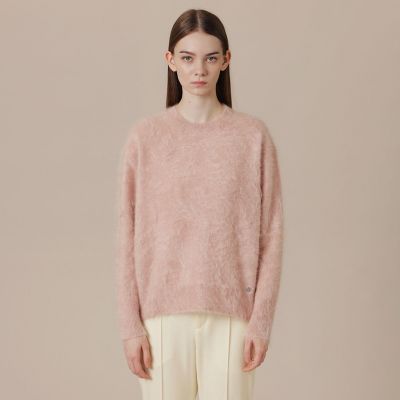 Precious12月号】ファーカシミヤニットプルオーバー
