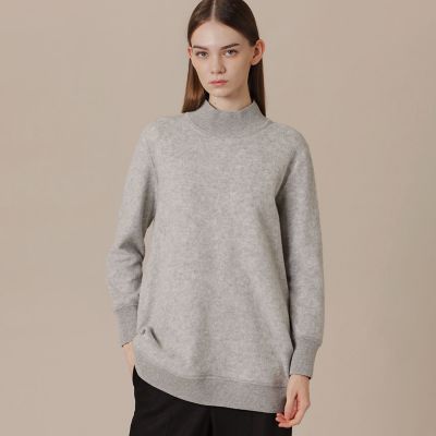 ＜MACKINTOSH LONDON (Women)＞フラッシュドソフトカラーニットプルオーバー