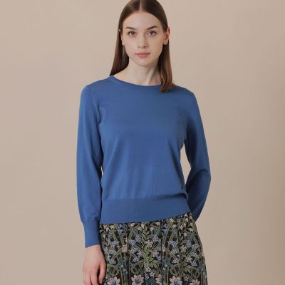 ＜MACKINTOSH LONDON (Women)＞【ＷＥＢ・一部店舗限定】クリアニットプレーンプルオーバー