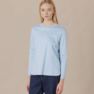 ＜MACKINTOSH LONDON (Women)＞コットンスムースロゴＴシャツ