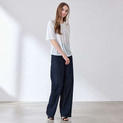 MACKINTOSH ネイビー 上質コットン ストライプ 肌触りgood❣️希少 
