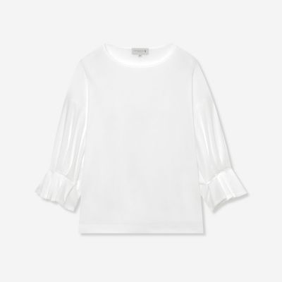 Mackintosh 【SALE】MACKINTOSH LONDON (Women)/マッキントッシュ ロンドン タックスリーブプルオーバー 02ホワイト トップス【三越伊勢丹/公式】