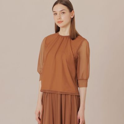 ＜MACKINTOSH LONDON (Women)＞シアージャージプルオーバー