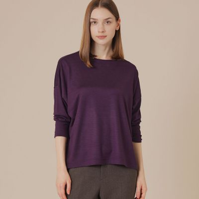 ＜MACKINTOSH LONDON (Women)＞ウォッシャブルウールプルオーバー