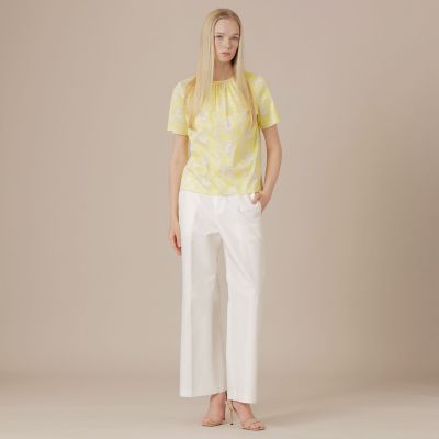 BIBURY FLOWER】バイブリーコットンTシャツ | MACKINTOSH