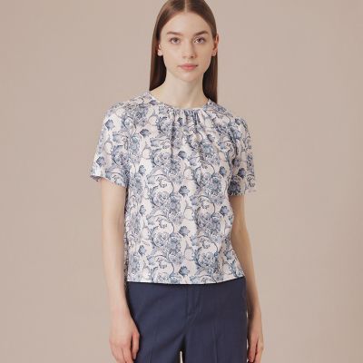 ＜MACKINTOSH LONDON (Women)＞【婦人画報掲載】【ＢＩＢＵＲＹ　ＦＬＯＷＥＲ】ウォーターバイブリーフラワープリントプルオーバー