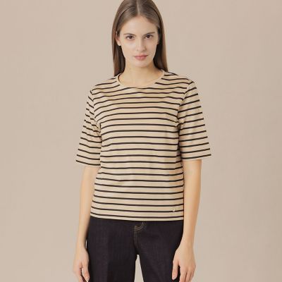 ＜MACKINTOSH LONDON (Women)＞【ＷＥＢ・一部店舗限定】コットンブレンドボーダーＴシャツ