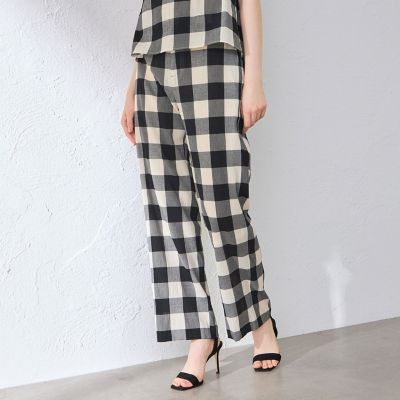 MACKINTOSH LONDON (Women)/マッキントッシュ ロンドン リンクルコットンワイドパンツ