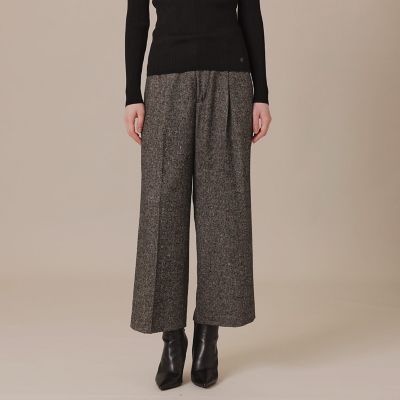 ＜MACKINTOSH LONDON (Women)＞【ＷＥＢ・一部店舗限定】カラーネップヘリンボンパンツ