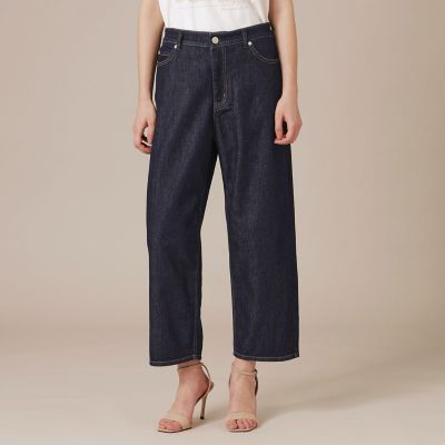 ＜MACKINTOSH LONDON (Women)＞【ｅｃｌａｔ５月号掲載】コットンレーヨンデニムパンツ