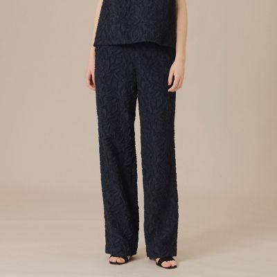 ＜MACKINTOSH LONDON (Women)＞フラワーカットジャカードパンツ