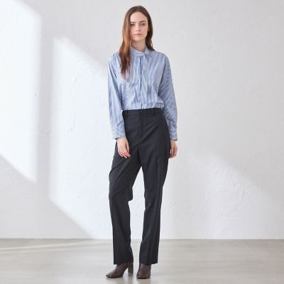 スムースサキソニーテーパードパンツ | MACKINTOSH LONDON (Women