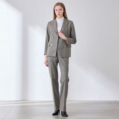 スムースサキソニーテーパードパンツ | MACKINTOSH LONDON (Women
