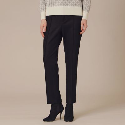 ＜MACKINTOSH LONDON (Women)＞【Ｐｒｅｃｉｏｕｓ１２月号】ウォッシャブルウールクロップドパンツ