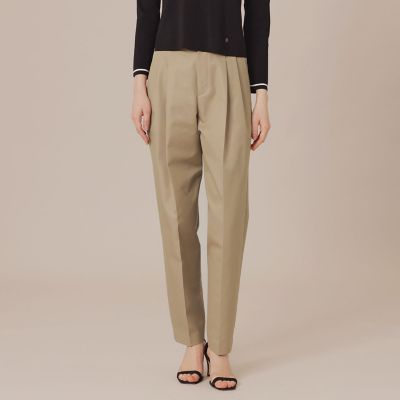 ＜MACKINTOSH LONDON (Women)＞ハイブリッドギャバジンテーパードパンツ