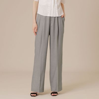 ＜MACKINTOSH LONDON (Women)＞ファインキュプラポリエステルパンツ