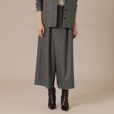 ＜MACKINTOSH LONDON (Women)＞ウールサキソニーパンツ