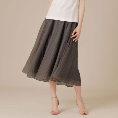 ＜MACKINTOSH LONDON (Women)＞エアリーリンクルスカート