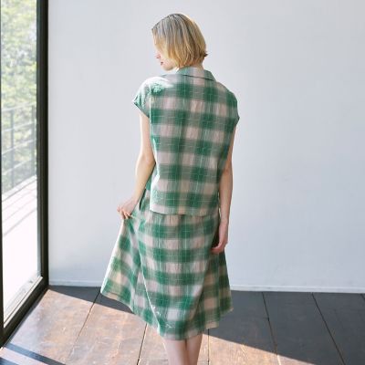 ＜MACKINTOSH LONDON (Women)＞ブライトチェックスカート