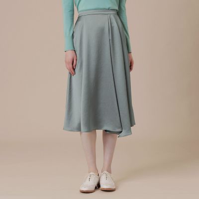 ＜MACKINTOSH LONDON (Women)＞ヴィンテージサテンスカート