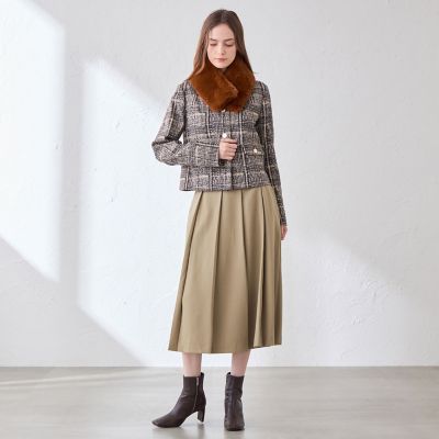 ウールライククロススカート | MACKINTOSH LONDON (Women