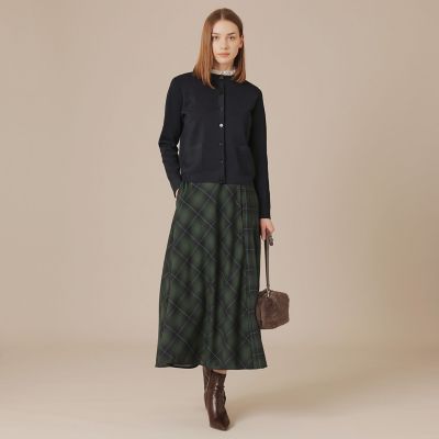 ウォッシャブルウールビエラスカート | MACKINTOSH LONDON (Women