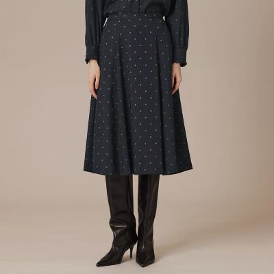 ＜MACKINTOSH LONDON (Women)＞Ｍドットプリントスカート