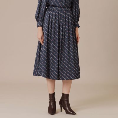 ＜MACKINTOSH LONDON (Women)＞【エクラ掲載】ビットプリントスカート