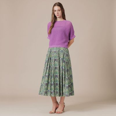 ボタニカルウォールプリントスカート | MACKINTOSH LONDON (Women