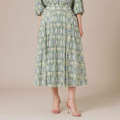 ボタニカルウォールプリントスカート | MACKINTOSH LONDON (Women