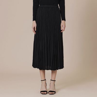 リネンライクボイルプリーツスカート | MACKINTOSH LONDON (Women