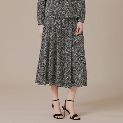 ＜MACKINTOSH LONDON (Women)＞ライスドットプリントスカート