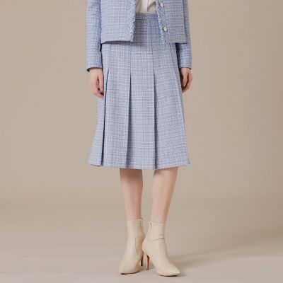 ＜MACKINTOSH LONDON (Women)＞ツイードタックスカート