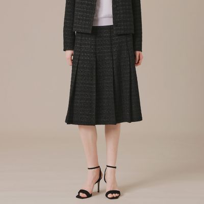 ＜MACKINTOSH LONDON (Women)＞ツイードタックスカート