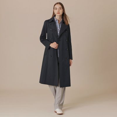 L】【GABARDINE 19】【LOGIE／ロージー】トレンチ 