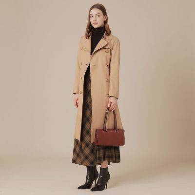 L】【GABARDINE 19】【LOGIE／ロージー】トレンチ 