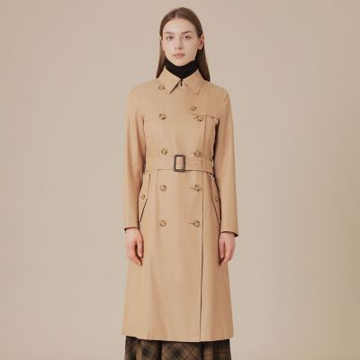 L】【GABARDINE 19】【LOGIE／ロージー】トレンチ