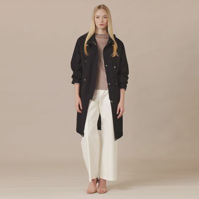 L】ソフトラミネーションフーデッドコート | MACKINTOSH LONDON L