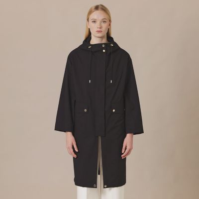 L】ソフトラミネーションフーデッドコート | MACKINTOSH LONDON L