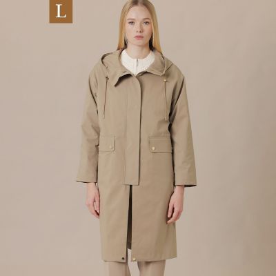 L】ソフトラミネーションフーデッドコート | MACKINTOSH LONDON L