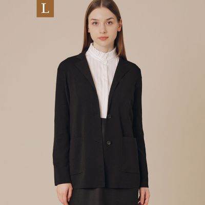 ＜MACKINTOSH LONDON L (Women/大きいサイズ)＞【Ｌ】クリアーニットジャケット