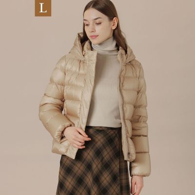 ＜MACKINTOSH LONDON L (Women/大きいサイズ)＞【Ｐｒｅｃｉｏｕｓ１２月号】【Ｌ】ナイロンタフタダウンコート