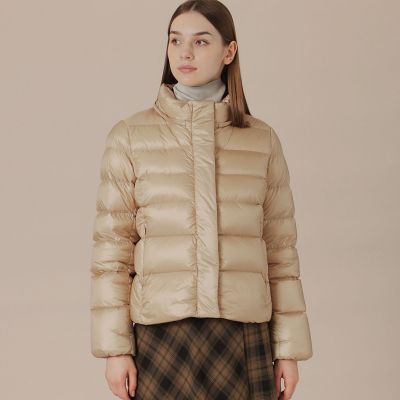 Precious12月号】【L】ナイロンタフタダウンコート