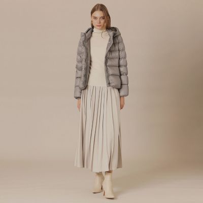 Precious12月号】【L】ナイロンタフタダウンコート