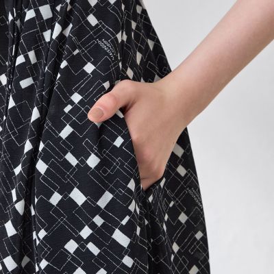 L】ジオメトリックプリントワンピース | MACKINTOSH LONDON L (Women