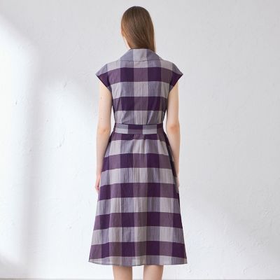 L】シアーボイルチェックワンピース | MACKINTOSH LONDON L (Women