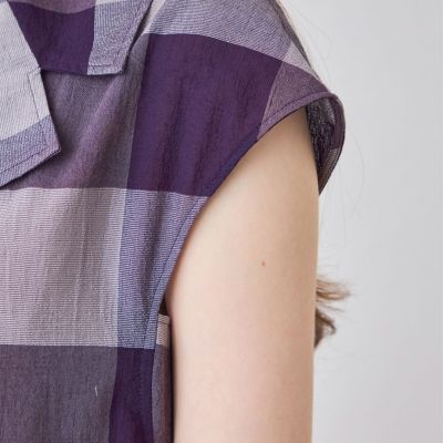 L】シアーボイルチェックワンピース | MACKINTOSH LONDON L (Women