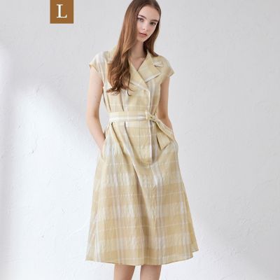 L】シアーボイルチェックワンピース | MACKINTOSH LONDON L (Women